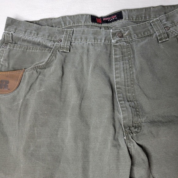 Ripstop Cargo Pants Mens 42x30 Grey Workwear - Picture 9 of 16